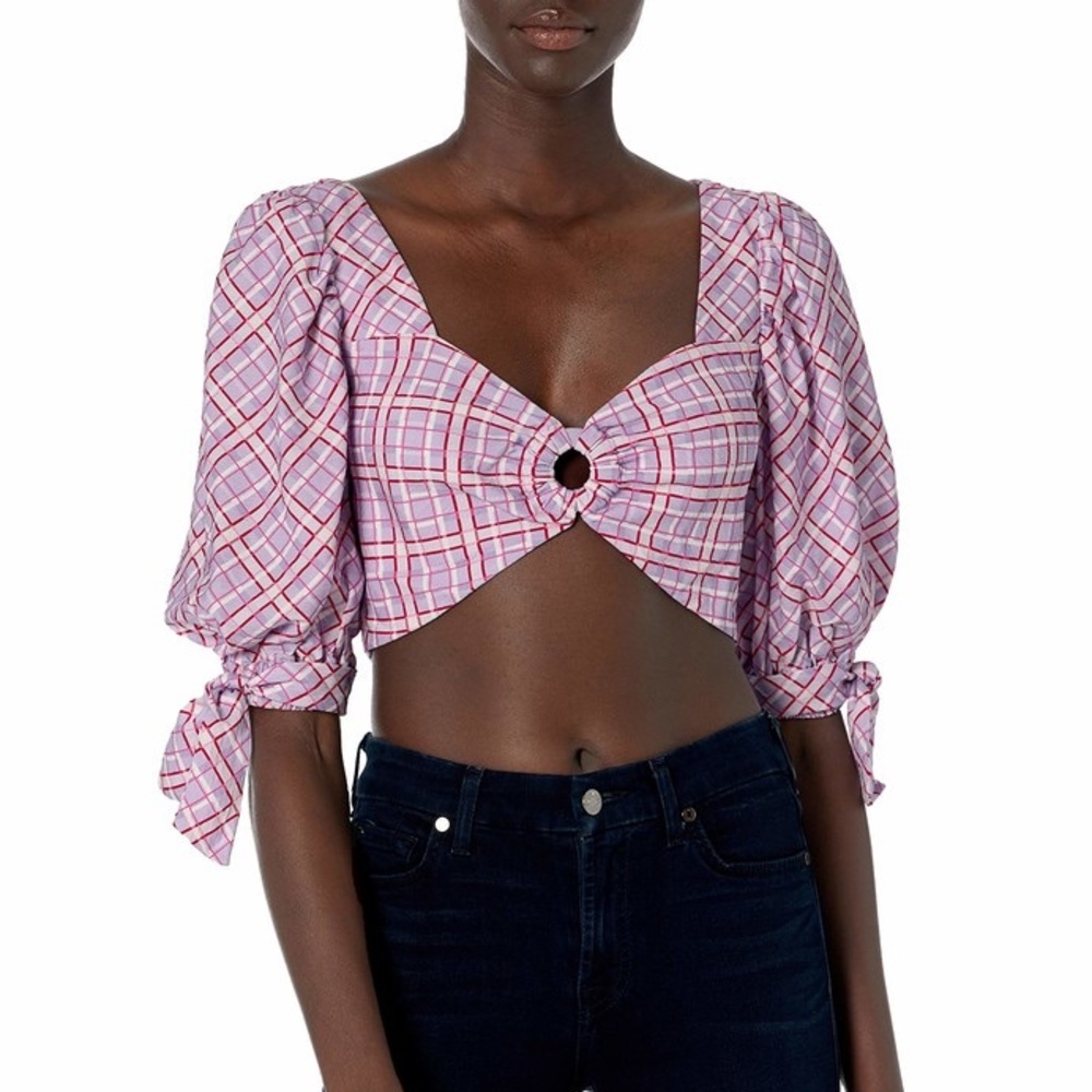 FINDERS KEEPERS Nostalgia Crop Top